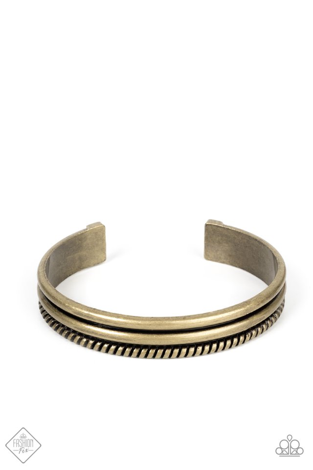 Southern Spurs - Brass Cuff Bracelet