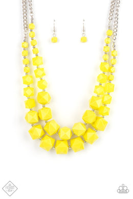 Summer Excursion - Yellow Necklace