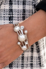 Load image into Gallery viewer, Total SAIL-Out - White Cuff Bracelet